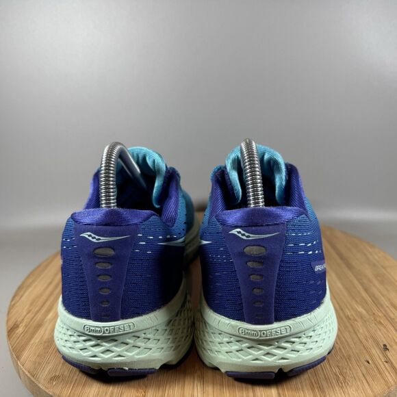 Saucony Breakthru 3 Everun Running Shoes Womens Size 9.5 Blue - Picture 4 of 8